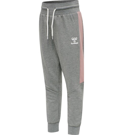 Hummel Joggebukse   hmlOnny   Grå/Rosa   Hummel   6 år (116)   Joggebukse