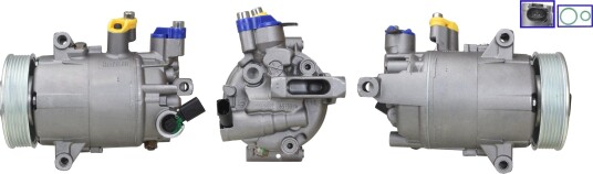 AC-kompressor ELSTOCK 51-1396