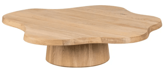 Trend Collection Newton Sofabord Natur Ø120 x H28 cm