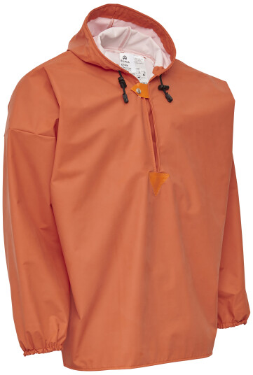 Elka Regnjakke med elastiske mansjetter 077100E oransje str. XL
