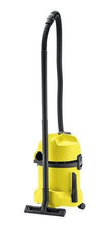 Kärcher WD 3 Batteridrevet Grovstøvsuger 17L med Gul/Svart Design