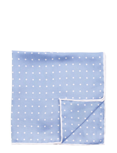 Amanda Christensen Pocket Square - Blue - ONE SIZE