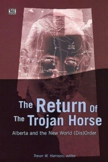 Return of the Trojan Horse Return of the Trojan Horse