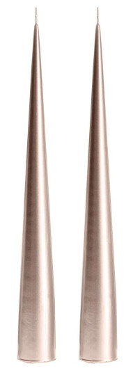 Ester & Erik konlys34 cm 2-stk. metallic Champagne 94
