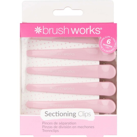 Brushworks Sectioning Clips 6pcs Brushworks Sectioning Clips 6pcs