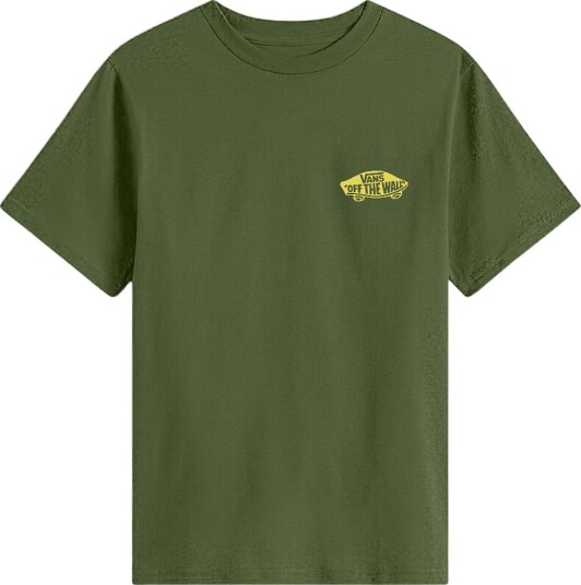 Vans T-skjorte Double Standard Green Balsam Vans 10-12 år (140-152) T-skjorte Armygrønn Grønn