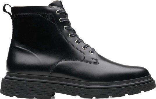 Clarks Badbury Hi Wp G - BLACK LEATHER - 39.5