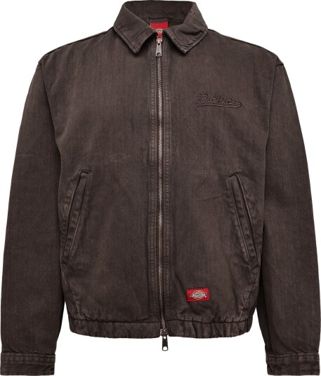 Dickies Edgewood Unlined Denim Jacket DARK BROWN XXL Dickies Edgewood Unlined Denim Jacket DARK BROWN XXL