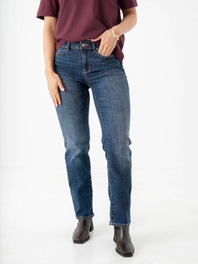 Vero Moda Flash MR Straight Jeans Denim S/34