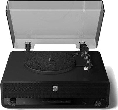 Philips TAV3000B/10 The Stevie Platespiller Svart