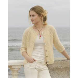 �Le Conquet�by DROPS Design Jakke Strikkeoppskrift str. XS XXXL X-Small/Small