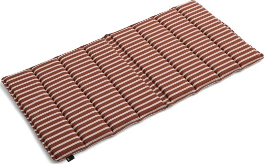 Terrazza Folding Seat Cushion 82x40 cm Terracotta bold stripe