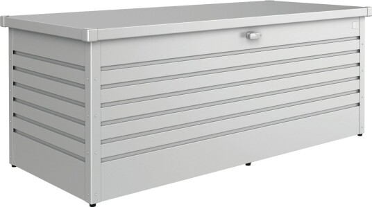 BIOHORT LEISURETIME BOX 180, SØLV METALLIC