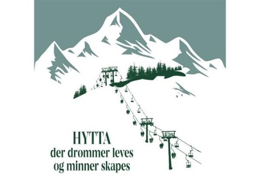 Lunsj serviett "Hytta der drømmer leves