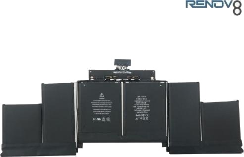 Renov8 Batteri Til Apple Macbook Pro Retina 15" Mid 2015 A1618 A1398 R8-AP-A1618 Renov8 Batteri Til Apple Macbook Pro Retina 15" Mid 2015 A1618 A1398 R8-AP-A1618