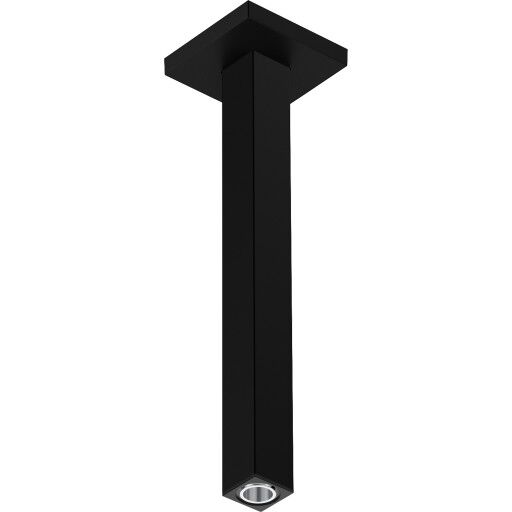 Hansgrohe dusjbend, 30 cm, matt sort Hansgrohe dusjbend, 30 cm, matt sort