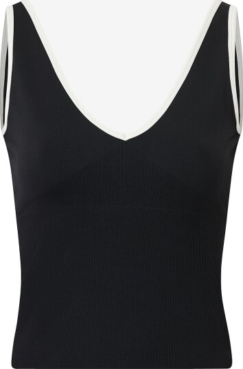 aim´n Shape Seamless Deep Cut Singlet   Black   M