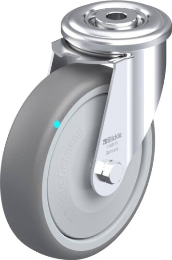 Blickle 849897 Ler-Tpa 127Kfd Hjul, Hjuldiameter 125 Mm, Bæreevne (Maks.) 125 Kg, 1 Stk