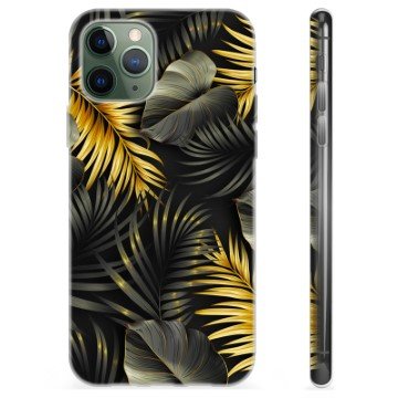 iPhone 11 Pro TPU-deksel Gulde Blader