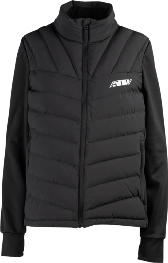 509 Vinterjakke SynDown Hybrid Dame Svart