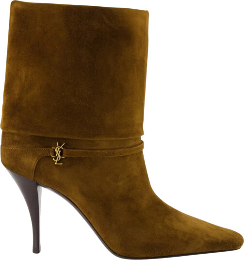 Saint Laurent Dame Sko Brun 36 EU,