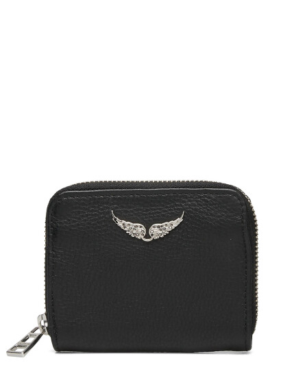 Zadig & Voltaire Mini Zv Grained Leather - Black - ONE SIZE Zadig & Voltaire Mini Zv Grained Leather - Black - ONE SIZE
