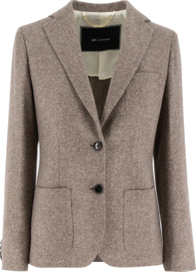 Kiton Dame Jakker Brun M,