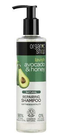 Organic Shop Repairing Shampoo Avocado & Honey 280 ml