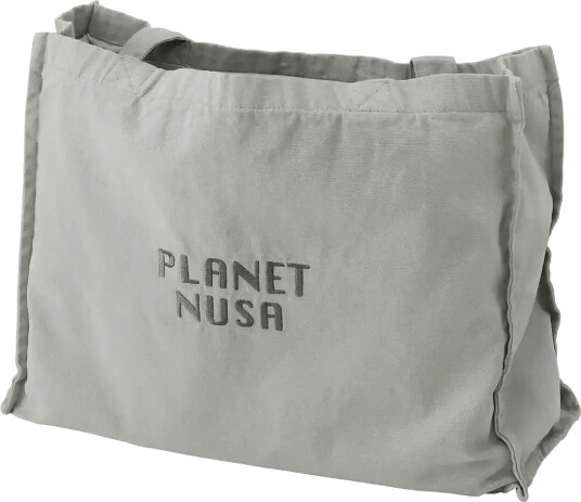 Planet Nusa Gym Bag Heavy Canvas Grey ONE SIZE