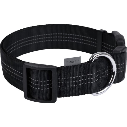 Wouapy Wouapy Halsbånd Protect Sort 25/40C 128406Noi P