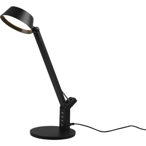 Trio Lighting Bordlampe Ava Matt svart Trio Lighting Bordlampe Ava Matt svart