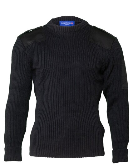Bråtens Nato Wool Sweater 80 % merinoull Svart