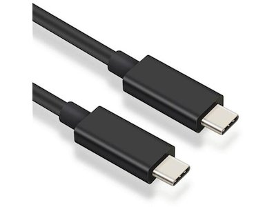 Elivi USB4-C til USB-C kabel 1m (sort)