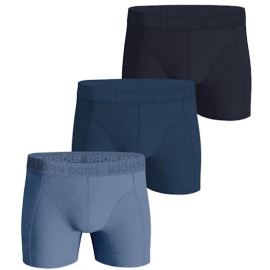 Bjørn Borg Cotton Stretch Boxers 3 Pack Herre Mp/Multipack M Bjørn Borg Cotton Stretch Boxers 3 Pack Herre Mp/Multipack M