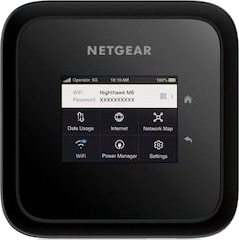 Netgear Nighthawk M6 5G Mobilruter Wi-Fi 6 Sort Netgear Nighthawk M6 5G Mobilruter Wi-Fi 6 Sort