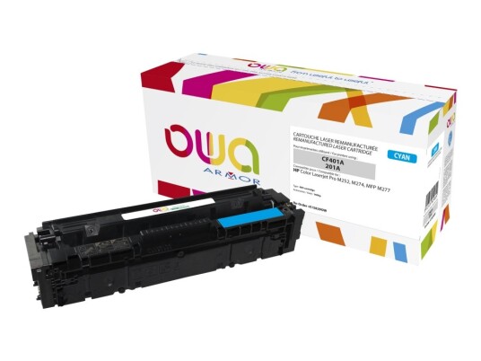 Owa - Cyan - Kompatibel - Genprodusent - Tonerpatron - For Hp Color Laserjet Pro M252dn M252dw M252n Mfp M274n Mfp M277c6 Mfp M277dw Mfp M277n