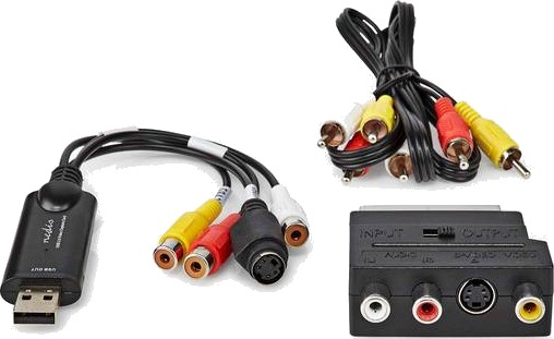 Nedis video Grabber USB 2.0 480p A V-kabel Scart