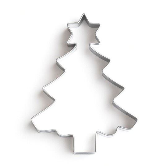 Pepperkakeform Juletre M/ Stjerne 8,9 Cm Pepperkakeform Juletre M/ Stjerne 8,9 Cm