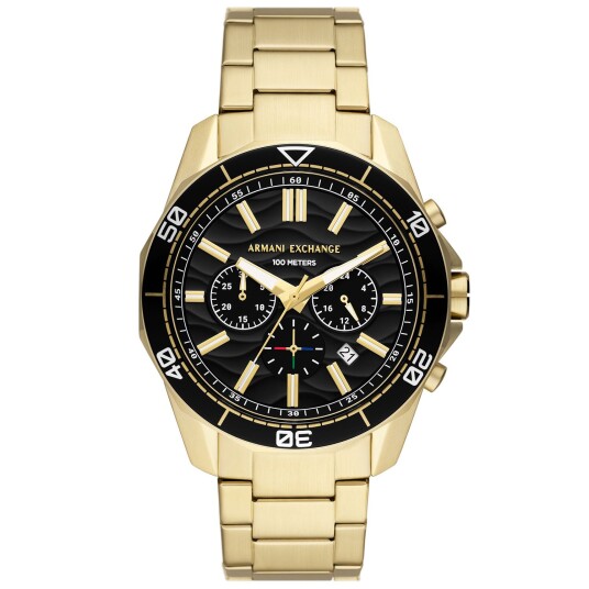 Armani Exchange Spencer AX1958 - Herre - 44 mm - Analog - Kvarts urverk - Mineralglas Armani Exchange Spencer AX1958 - Herre - 44 mm - Analog - Kvarts urverk - Mineralglas