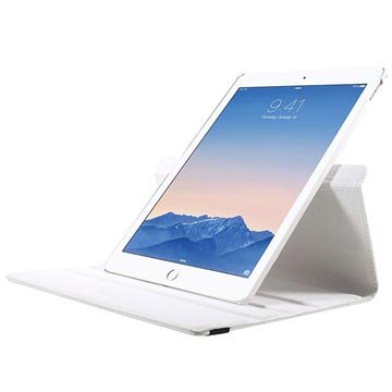 iPad Pro 12.9 2017 Multipraktisk Roterende Deksel   Hvit