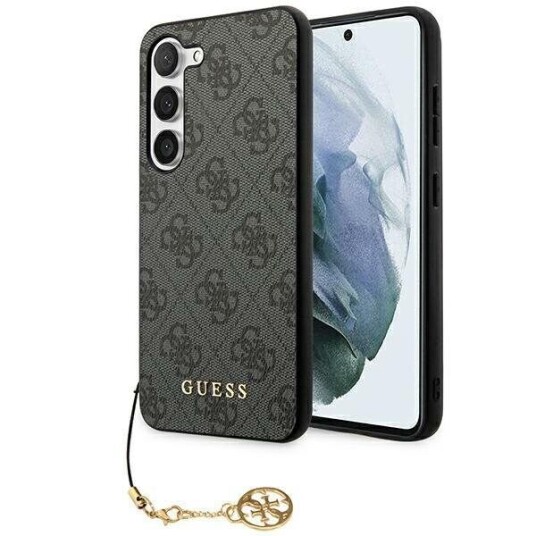 Guess Mobildeksel 4G Charms Collection for Samsung Galaxy A35 Svart