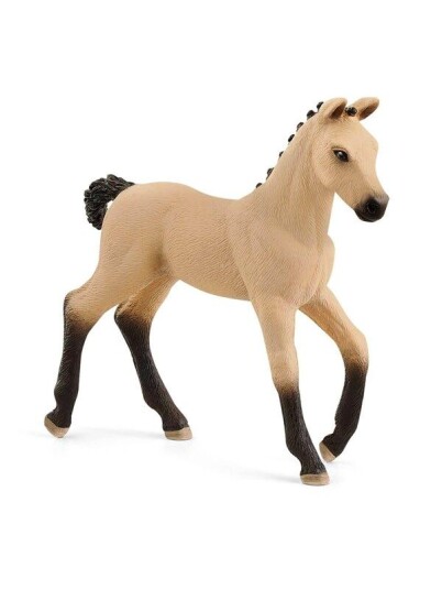 Schleich Hannoverian Foal Rød Dun Plast Figurer Dyr