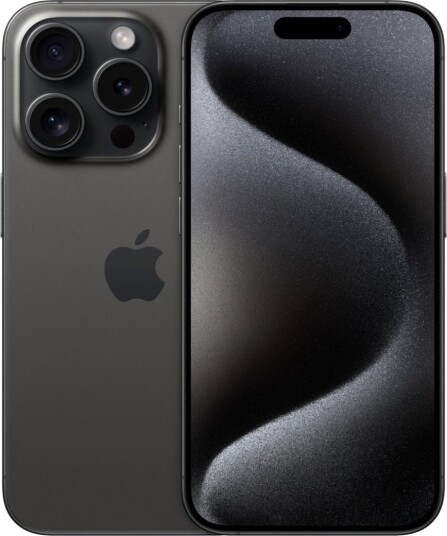 Apple iPhone 15 Pro 256GB Titan Svart med 5G og OLED-skjerm Apple iPhone 15 Pro 256GB Titan Svart med 5G og OLED-skjerm