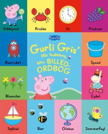 Peppa Pig Gurli Gris’ Lille Bildebok Min Bildebokordbok Bok Med Håndtak