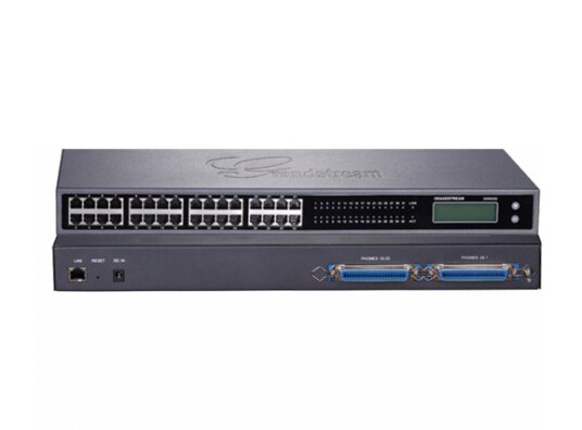 Grandstream - Voip-Gateway - 32 Porter - 1Gbe - Analogporter: 32 - 1U - Stasjonær / Stativmonterbar