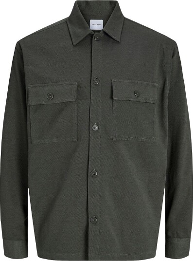 Jack & Jones Jjewilliam Sweat Overshirt Ls Noos Khaki green M