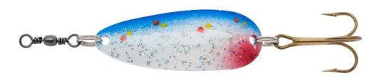 Abu Garcia Jazz sluk, 10 gram - Silver/Blue dot