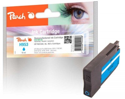 Peach Pi300-922 Standard Utskriftsproduksjon Cyan 12 Ml 1 Stykker 945 Sider Enkeltpakke
