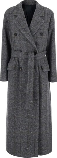 Brunello Cucinelli Dame Frakker Grå M,