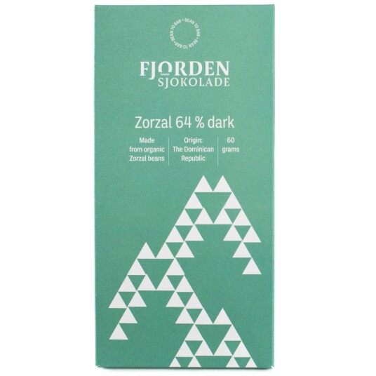 Fjorden Sjokolade Zorzal 64% Dark Fjorden Sjokolade Zorzal 64% Dark